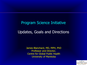Program Science Initiative