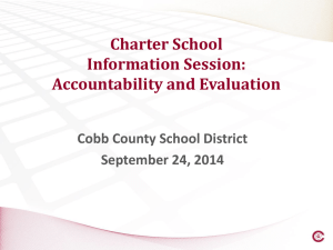 2014 Accountability and Curriculum Training for Charter Petitioners