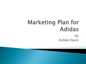 Marketing Plan for Adidas