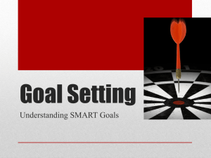 Goal Setting Presentation