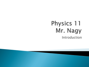 introduction to physics powerpoint