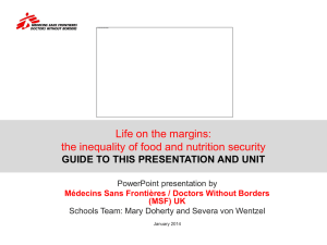 guide to this presentation and unit