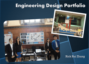 Engineering Design Portfolio