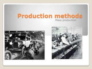 Production methods