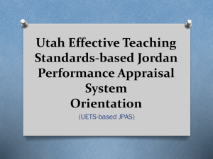 UETS-Based JPAS Training