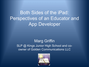 PowerPoint presentation - Golden Communications LLC
