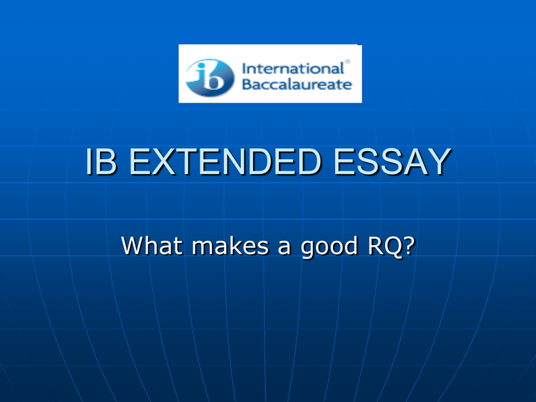 ibpublishing.ibo.org extended essay examples
