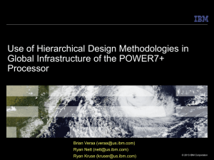 Hierarchical Power Gating