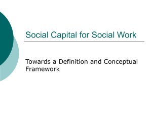 Social Capital Work - Martin B. Tracy