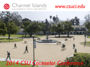 Channel Islands - The California State University