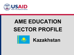 Education Sector Profile