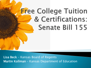 Senate Bill 155 & 21st Century Skills in Kansas