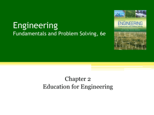 CH 2: Eng Education