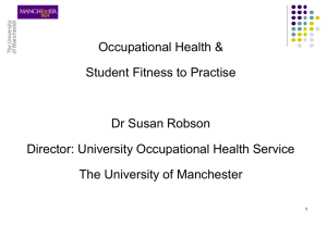 Dr Susan Robson - Medical Schools Council
