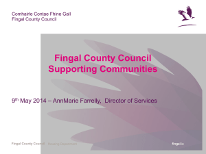 Fingal County Council Supporting Communities