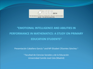 “LA INFLUENCIA DE LA INTELIGENCIA EMOCIONAL (IE) Y