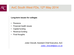 AoC South West FD presentation 12 May 2014