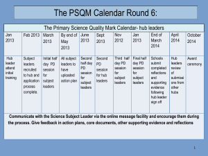 Slide 1 - Primary Science Quality Mark