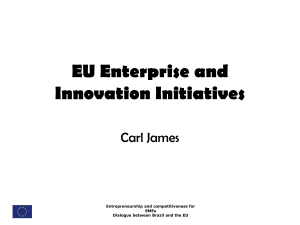 EU Innovation Policy and SMEs