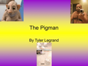 the pigman conflict