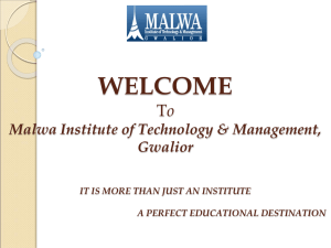Prospective Students - Malwa Institute of Technology and