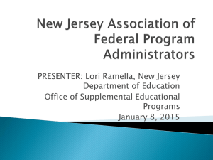 New Jersey Department of Education
