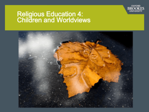 Children and Worldviews