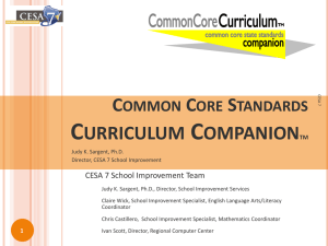 curriculum companion