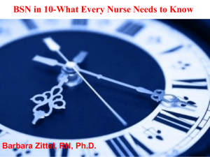 What Every Nurse Needs to Know