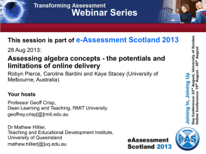 eAS_28_aug_2013 - Transforming Assessment