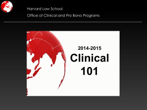 Clinical 101 PowerPoint