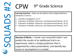 9th Grade Science PPT