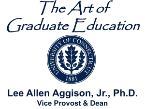 he Art of Graduate Education. Aggison, Lee
