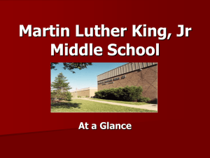 Dr. Martin L. King, Jr. MS