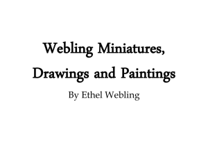 Ethel Webling Miniatures... A powerpoint presentation.