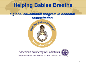 Helping Babies Breathe: What makes it different?