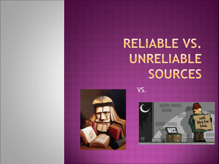 reliable-vs-unreliable