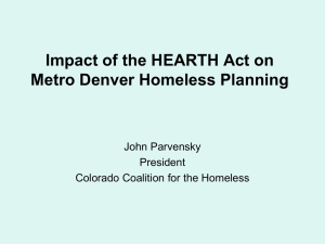 Understanding and Implementing the HEARTH Act
