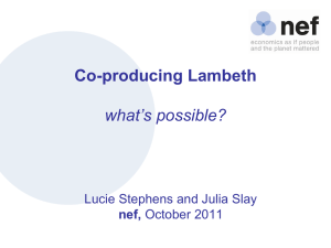 nef presentation for Lambeth Oct 11