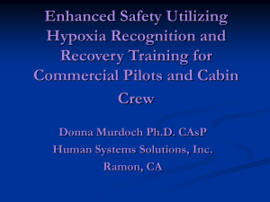Hypoxia Recognition and Recovery Training for