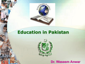 EDUCATION-IN-PAKISTAN