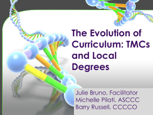 TMCs and Local Degrees