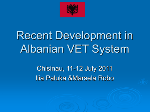 Albania_National VET Agency