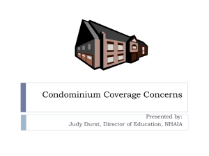 Condominium Coverage Concerns - Eaton & Berube Insurance