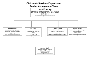 Children`s Services Department
