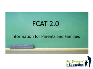 FCAT 2.0 - Polk County School District