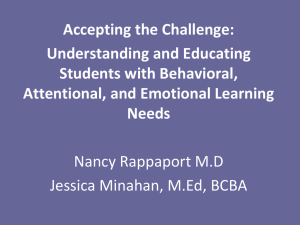 Rethinking Behavioral Interventions
