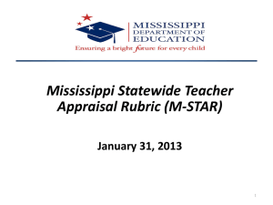 M-STAR - Mississippi Department of Education