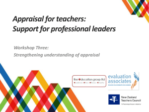 Teachers Appraisal Workshop Three PP Participants` copy