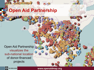 Open Aid partnership PowerPoint
